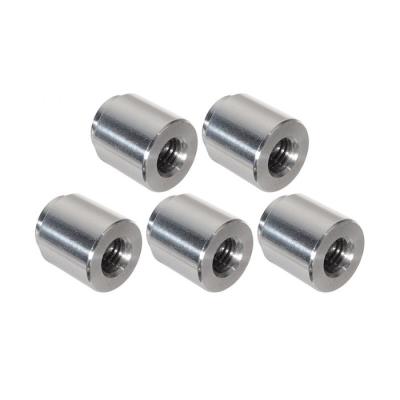 China M10 M6 M4 M5 M6 Fitting Stainless Or Aluminum Weld On Female Bung Nut Threaded Insert 10mm Metric Weldable for sale