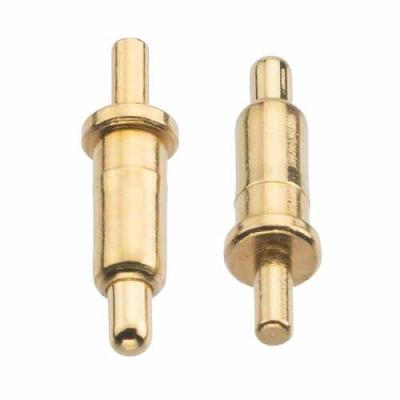 China Custom High Quality Brass Gold Plated Spring Female Contact Loaded Pogo Pin Power Custom for sale