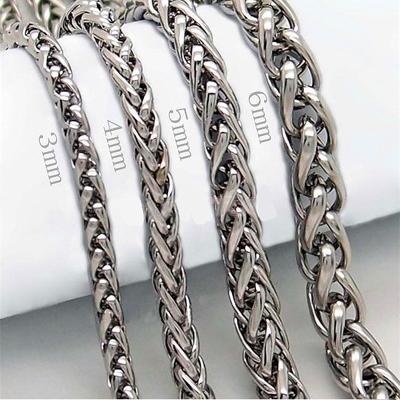 China Trend Chain Punk Style Retro Stainless Steel Fashion Environmental Friendly Hot Selling Chain Necklace for sale