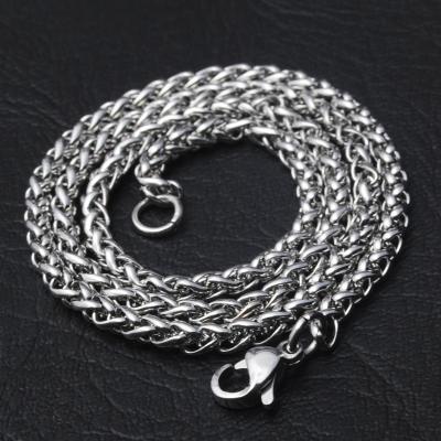 China FASHIONABLE Wholesale Mens Stainless Steel Lobster Clasp Keel Thick Chain For DIY Jewelry Chain Accessories for sale