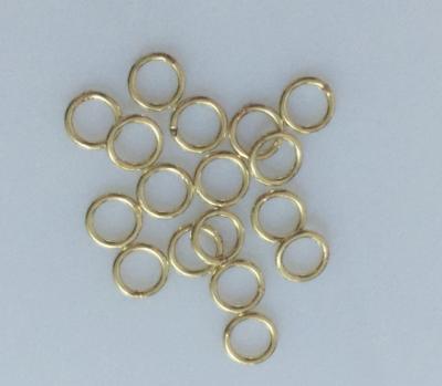 China Jewelry Making High Quality Italian 14k Gold Filled Ring Brass Jewelry Findings Narrow for sale