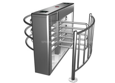 China Indoor / Outdoor Use Mechanical Half Height Turnstile Gate Rainproof With Single / Bi-Direction for sale