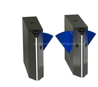 China New Style Airport Flap Barrier Gate MA-YZ113 RFID Interface Waist High Bidirectional Flap Barrier Turnstile for sale