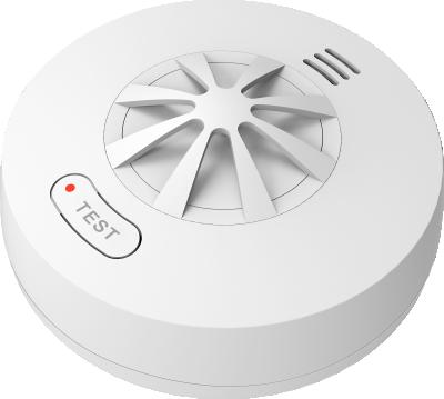 China Wireless Linked Heat Alarm CE ROHS Approved HM5HW for sale