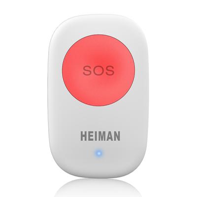 China Heiman Zigbee Smart Emergency Button with KC/CE/FCC Certificated, Remote Control by Android Mobile Phone HS1EB for sale