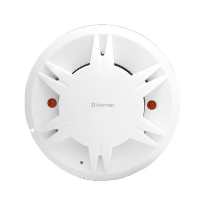 China Heiman Top Quality Remote Control Networked Photoelectric Smoke Detector Fire Alarm for sale