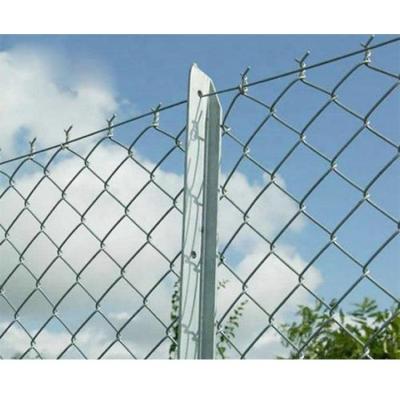 China Easily Assembled 6ft Chain Link Cyclone Wire Mesh Netting Stadium Barrier Price On Hot Sale for sale