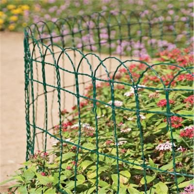 China Hot Sale Low Carbon Easily Assembled Steel Wire Garden Border Fence For Garden Building for sale