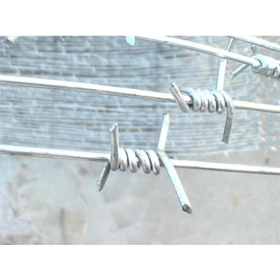 China Resist Bad Conditions Galvanized Barbed Wire Fence / Used Galvanized Concertina Razor Barbed Wire for sale