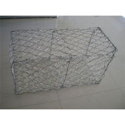 China Gabions Hot Dipped Galvanized 1x1x1 Gabion Basket Standard Size for sale