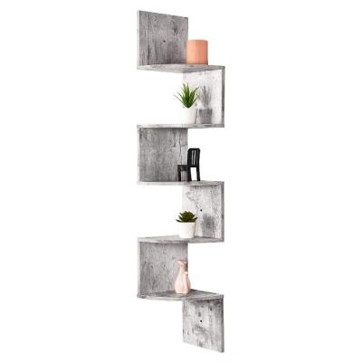 China Modern Wall Mounted Multi-Storey Shelf Decoration Family Wall Rack Multi-Storey Corner Frame for sale