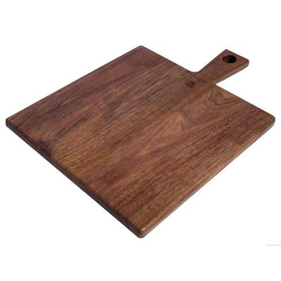 China Wooden Cutting Board Walnut Pizza Flat Plate Modern Serving Fruit Food for sale