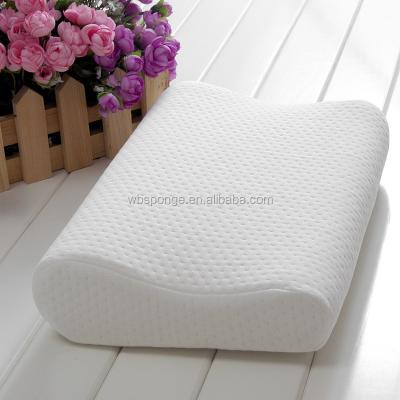 China Snore Molded Visco Private Label Gel Contour Memory Foam Elastic Massage Pillow for sale