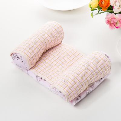 China Anti-Apnea Hot Selling Newborn Head Shape Adjustable Memory Foam Baby Pillow for sale