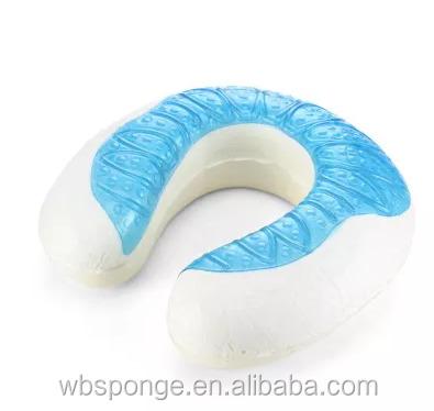 China Anti-Apnea Gel Neck Memory Foam Pillow for sale