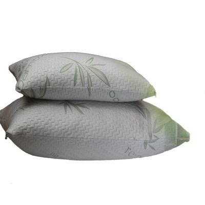 China Anti-Snoring Hotel Comfort Shredded Memory Foam Bamboo Pillow for sale