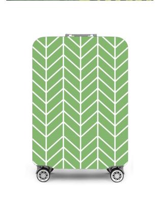 China High Quality Fabric Luggage Cover Customized Suitcase Protector Fashion Print Luggage Case for sale