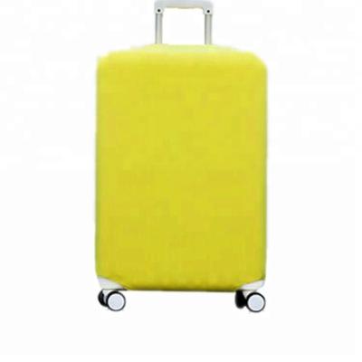 China Excellent Quality Fabric Travel Cover Polyester Colorful Luggage Handle Custom Luggage Cover for sale