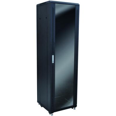 China Network Wiring Lock 19Inch 15U/18U/27U/33U/37U/42U Customizable Indoor Network Cabinet Rack for sale