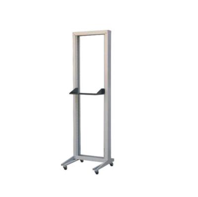 China Efficiently Ddf Data Entry Center Server Network Rack Dvr Cabinet 15u 30u 42u 47u Steel 2 Post Floor Stand for sale