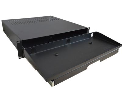 China Data Center Server Rack 19inch Vented Network Cabinet Sliding Keyboard Mouse Shelf for sale