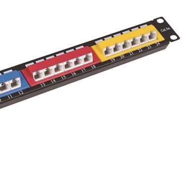 China METAL Best Selling Goods Using Mode Cat 6 Fiber Optic Patch Panel for sale