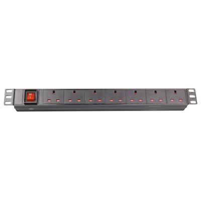 China Widely Used Switched Black Universal Socket FD-GRB (13A) N1006WKPB19A Various Factory Sale Rack PDU for sale