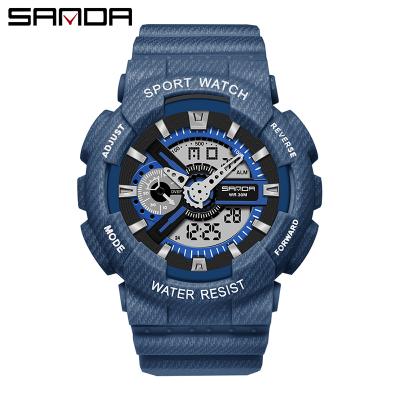 China Cheap Alarm Wholesale Reloj Masculino Wrist Watch Waterproof Analog-Digital Sports Watches for sale