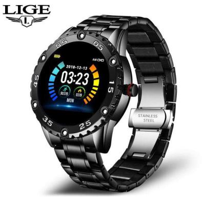 China BW0153 Automatic Date Smartwatch Stainless Steel Reminder Sports Waterproof New Lige Men's Smart Watch 2021 for sale