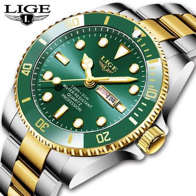 China Luxury Male Watch Lige Reloj Stainless Steel Date Lige 8923 Man Business Automatic Quartz Wrist Watches for sale