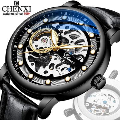 China CHENXI 8843 Automatic Mechanical Alarm Mens Watches Fashion Business Watches Men Wrist Waterproof Top for sale