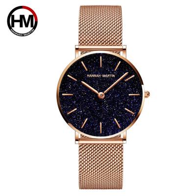 China Water Resistant Hannah Martin CX36 Starry Sky Ladies Quartz Watch Luxury Steel Watches For Women Brands for sale