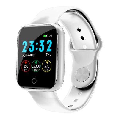 China Hot Sale 2021 Newest Auto Date Smart Watch I5 Heart Rate Monitor Waterproof IP67 Blood Pressure i5 Smartwatch for IOS Android for sale