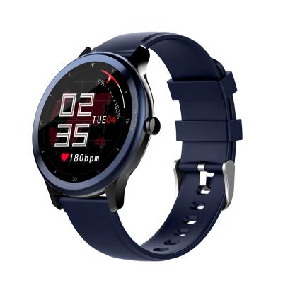 China 2021 Automatic Cool Round Dial G28 Contact Date Smartwatch Sports Reminder Smart Watch Swimming Men for sale