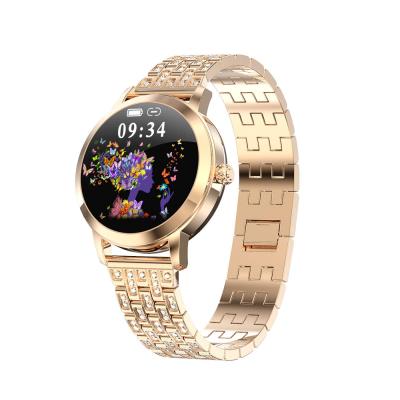 China 2021 Hot Selling Luxury Waterproof Luxury Lady Women LW10 Blood Oxygen Smartwatch From Amazon Auto Date Heart Rate Smart Watch for sale