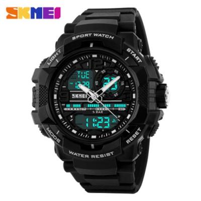 China SKMEI 1164 Waterproof Calendar Chronograph Men's Digital Quartz Wristwatch Back Light Alarm Watches for sale