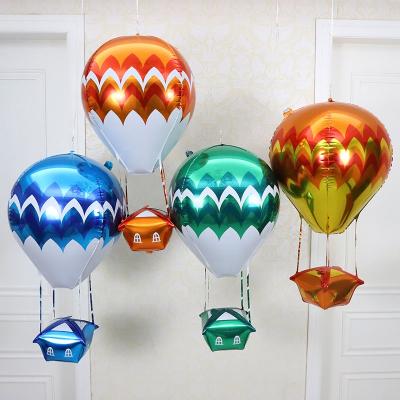 China Hot New Arrival 22 Inch 4D Air Balloon Self-Sealing Kind Reveal Balloons For Baby Shower Birthday Party Decoration Helium Foil Balloon for sale