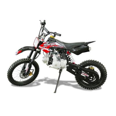 China 110cc 125cc Gas Power Race CE Kids Dirt Bike Auto Motorcycle Pit Bikes Mini 4 Front 17 Rear 14 for sale