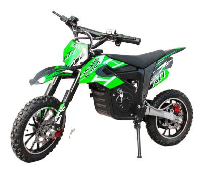 China new kids electric dirt bike 36 volt 800 watt with CE front/rear 10 for sale