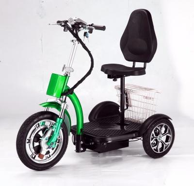 China 500W 48V 3 Wheel Unisex Scooter Full Punch Scooter for Elderly for sale