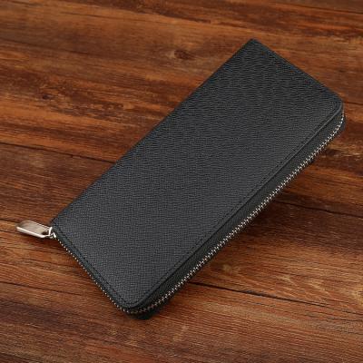 China New Arrival Men Wallets Long Genuine PU Leather Brand Big Capacity Purse Man Day Clutches Bag for sale