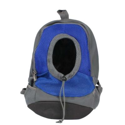 China Pet Carrier Dog Carrier bag Portable Travel Bag Pet Dog Front Bag Mesh Backpack Head Out Double Shoulder Pet Backpack for sale