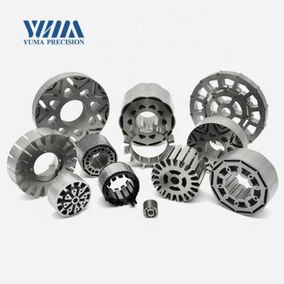 China Customizable motor vehicles bldc motor rotor and stator laminated iron core stamping for motor vehicles for sale