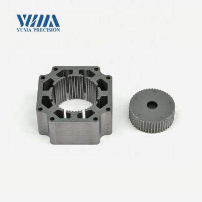 China Hot Selling Industrial Triangular Tooth Pitch High Quality Control NEMA23 Motor Rotor and Iron Core Stator Laminated Stamping for sale