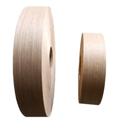 Chine Bandes de bord en bois de noyer naturel 0,8 mm 12 mm Lisse avec adhésif à fond chaud à vendre