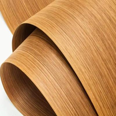 China Certificado FSC de carilla de corte rotativo natural 0,1 mm 1 mm para contrachapados de muebles en venta