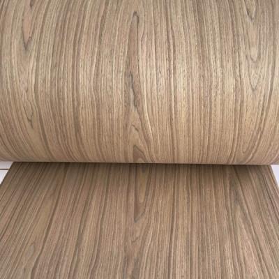 China Veneer de suelo de madera de teca de 0,45 mm resistente al fuego en venta