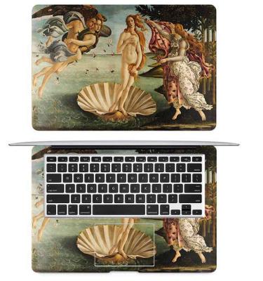 China Sticker The Birth of the Ve Nudes Decal Skin Vinyl Protective Stickers for Macbook Air A2337 Pro16