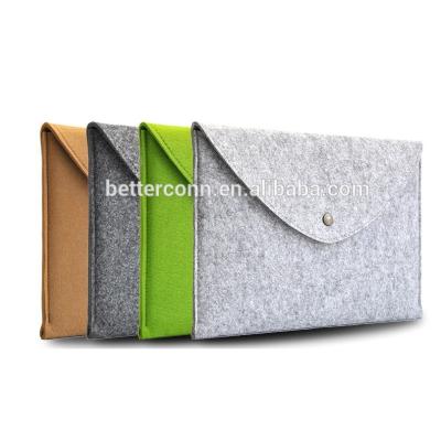 China CPU Felt Sleeve Filter Bezel with Button Closure for Macbook Air 11