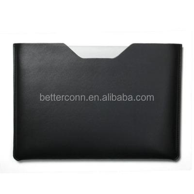 China Against Dust Black PU Leather Sleeve Filter Bezel Cover For Retina 13 MacBook Pro for sale